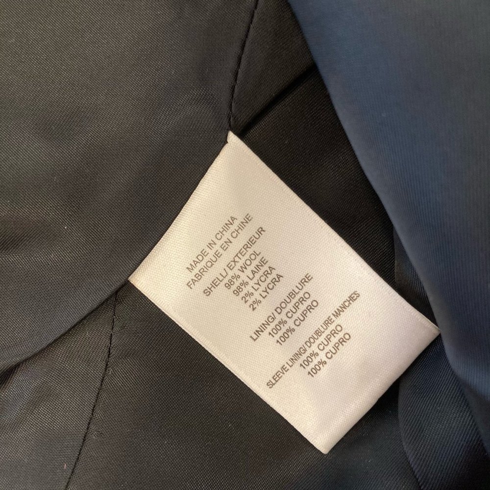 Asymmetrical Hem Tuxedo By Helmut Lang - image 5